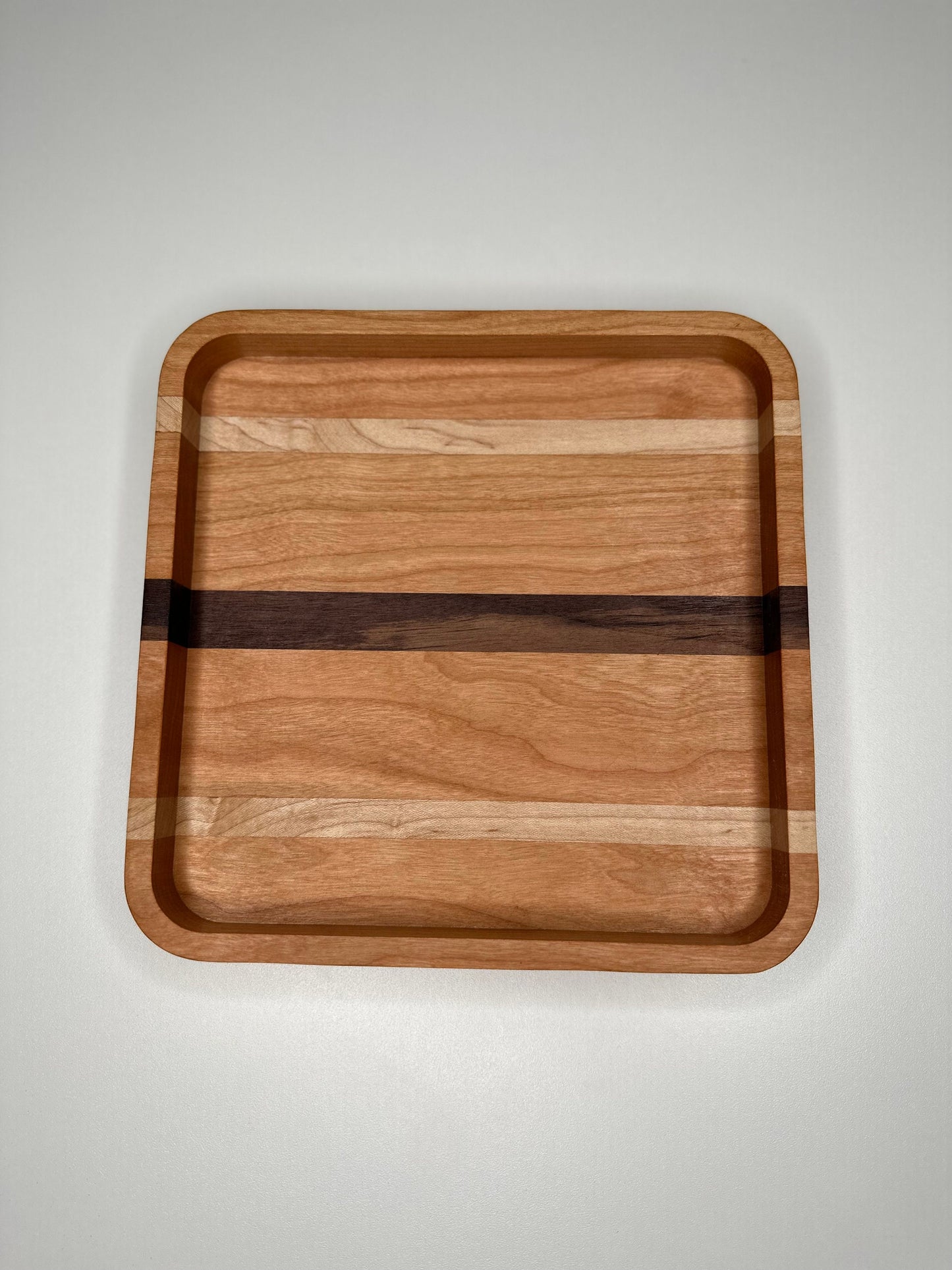 3 striped catch all tray / Deco Tray / edc tray