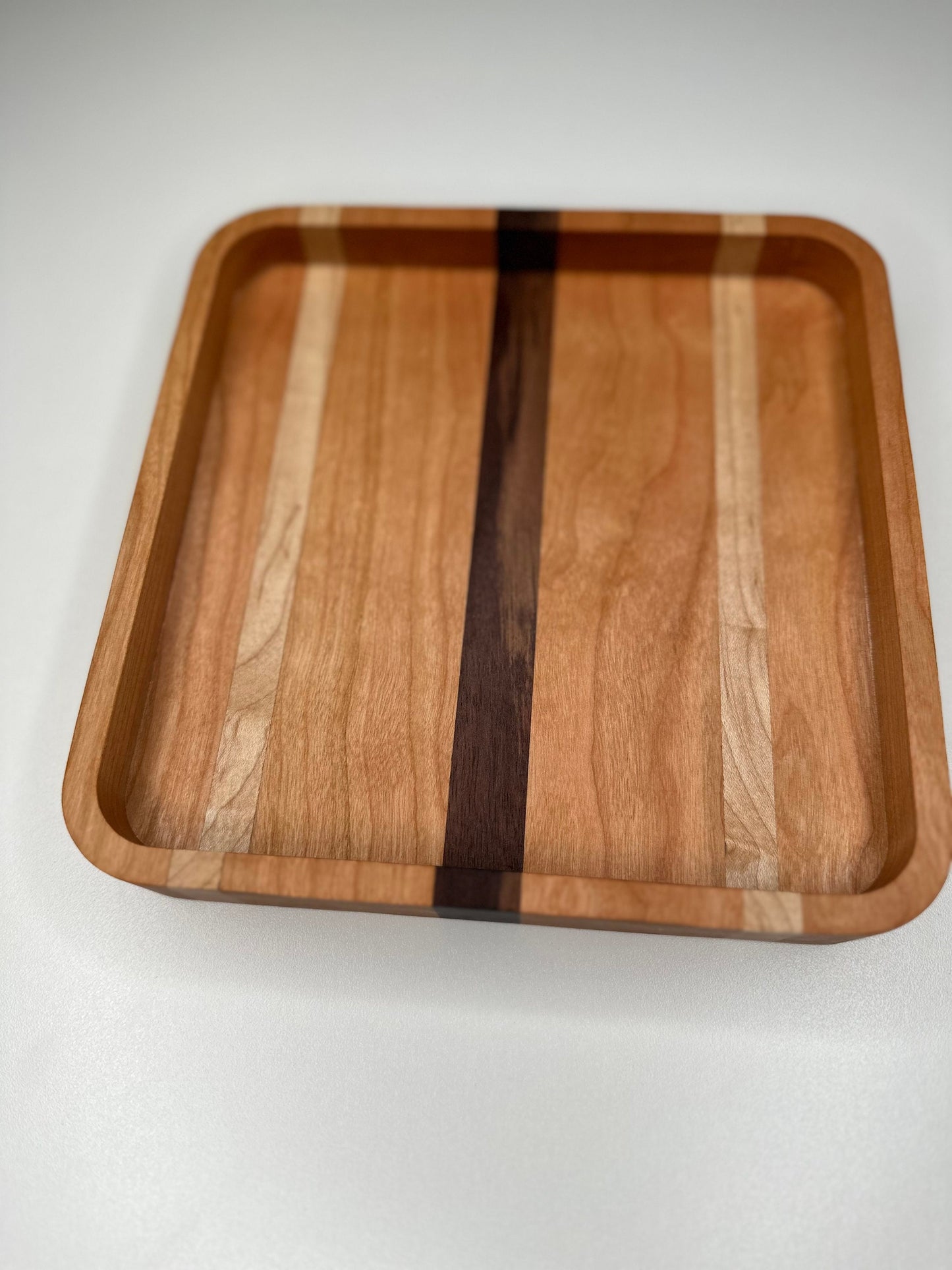 3 striped catch all tray / Deco Tray / edc tray