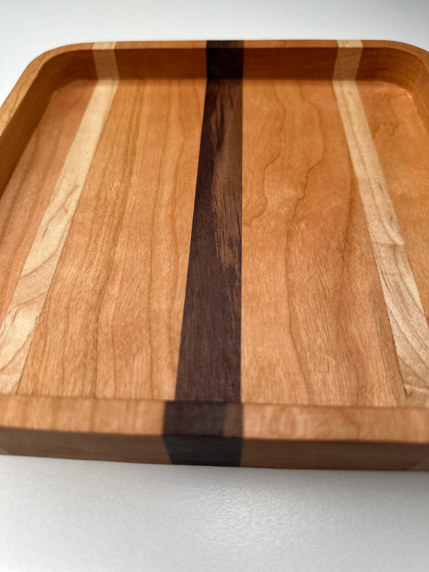 3 striped catch all tray / Deco Tray / edc tray