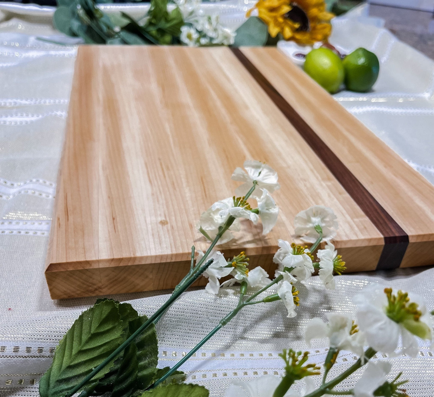 Maple Cutting board/cutting board/chopping block/serving tray/charcuterie/hardwood cutting board