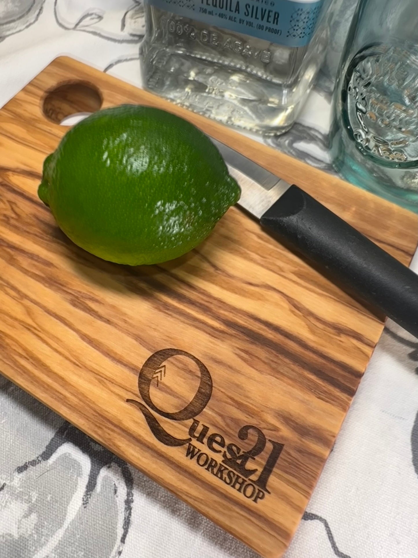 Bar Board / cocktail cutting board / small serving tray